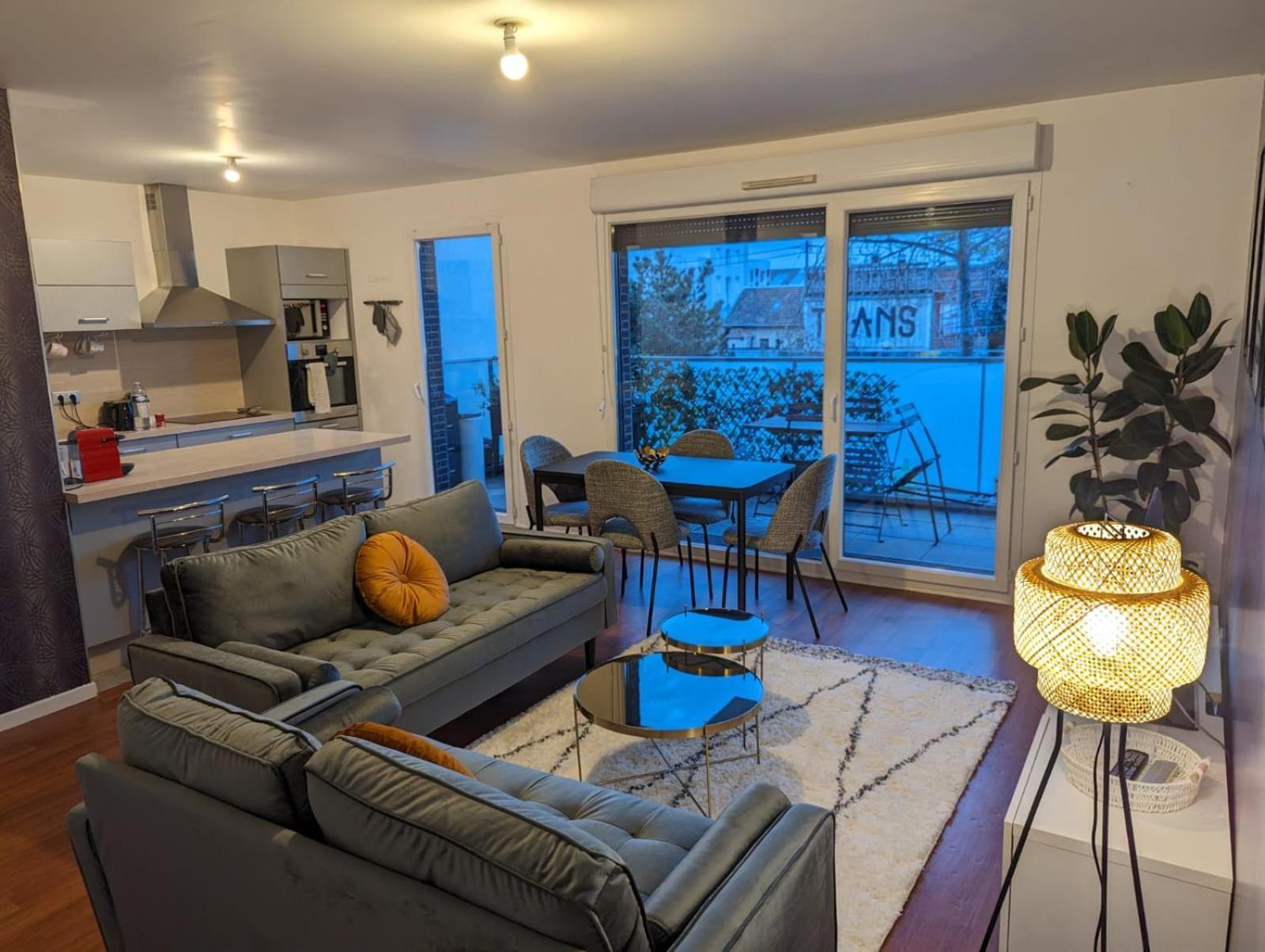 Appartement 80M2, Terrasse Sud, Metro 7 Direction Louvre A 8Minutes, Parking Sous-Sol, Proche Paris-Bercy Ivry-sur-Seine Exterior photo